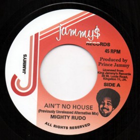 (7") MIGHTY RUDO - AIN'T NO HOUSE / WATERHOUSE ROCK DUB