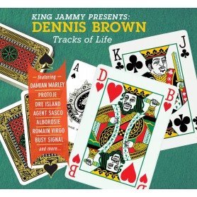 (LP + 7") KING JAMMY PRESENTS DENNIS BROWN - TRACKS OF LIFE