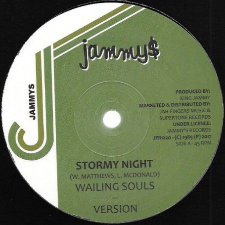 (12") WAILING SOULS - STORMY NIGHT / ROBERT LEE - LOVELY LADY