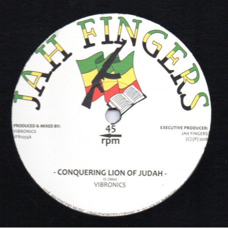 (12") VIBRONICS - CONQUERING LION OF JUDAH / DUB MIX
