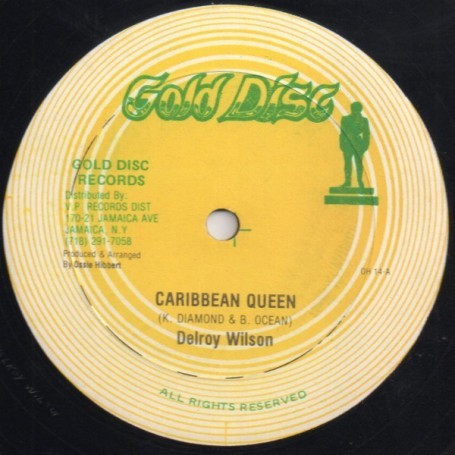 (12") DELROY WILSON - CARIBBEAN QUEEN / INSTRUMENTAL