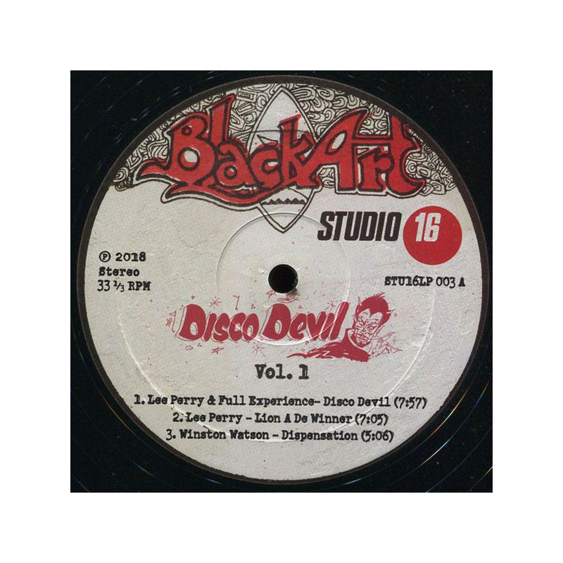 LP) LEE SCRATCH PERRY - DISCO DEVIL VOL.1 : 5 CLASSIC DISCOMIXES