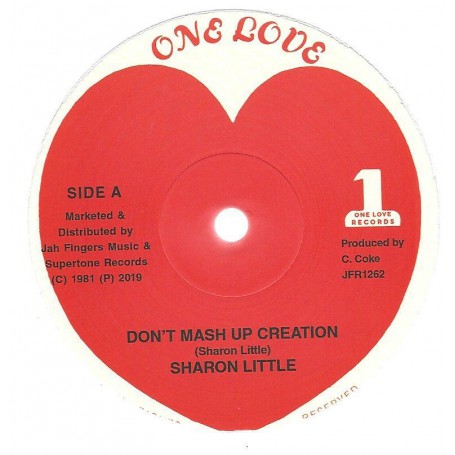 (12") SHARON LITTLE - DONT MASH UP CREATION / VERSION