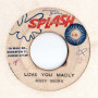 (7") BUSTY BROWN - LOVE YOU MADLY / LLOYD CHARMERS - JAMAICA REGGAE