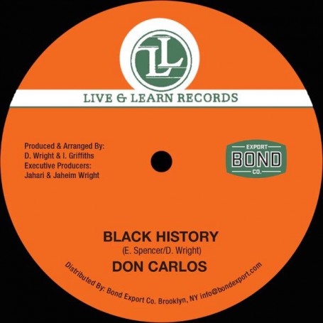 (12") DON CARLOS - BLACK HISTORY / WOMAN CHANGE YOUR WAYS