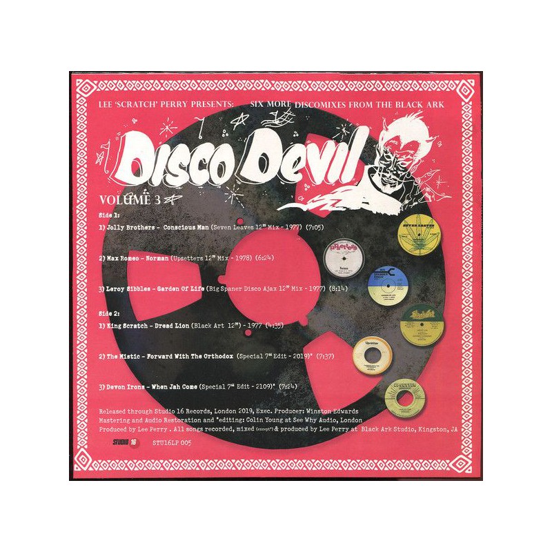 LP) LEE SCRATCH PERRY - DISCO DEVIL VOL.3
