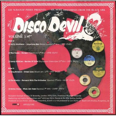 LP) LEE SCRATCH PERRY - DISCO DEVIL VOL.3