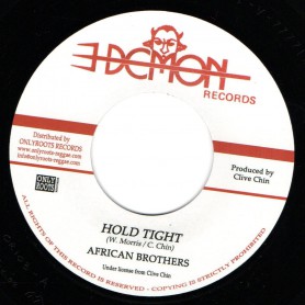 (7") AFRICAN BROTHERS - HOLD TIGHT / IMPACT ALL STARS - HOLD TIGHT DUB