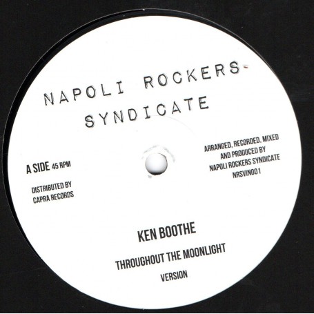 (12") KEN BOOTHE - THROUGHOUT THE MOONLIGHT / NAPOLI ROCKERS SYNDICATE - THROUGHOUT THE HORNS
