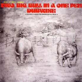 (LP) KING TUBBY'S - TWO BIG BULL IN A ONE PEN DUBWISE