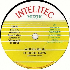 (7") WHITE MICE - SCHOOL DAYS (Alternative Mix) / VERSION