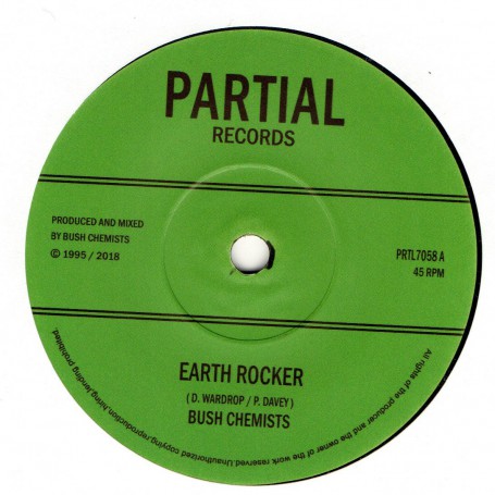 (7") BUSH CHEMISTS - EARTH ROCKER / ROCKER DUB