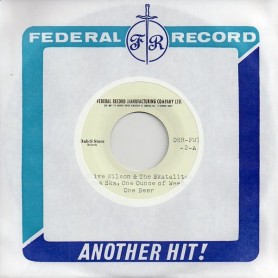 (7") CLIVE WILSON & THE SKATALITES - ONE SKA ONE OUNCE OF WEED ONE BEER