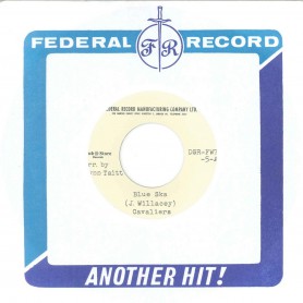 (7") CAVALIERS ‎– BLUE SKA / I MAN