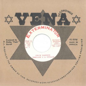 (7") THRILLER U & STINGER ‎– CHUCK BADNESS / VERSION
