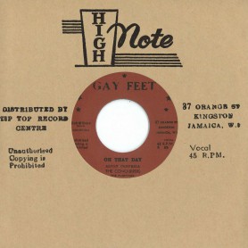(7") THE CONQUERERS THE FUGITIVES ‎– ON THAT DAY / HERE I STAND