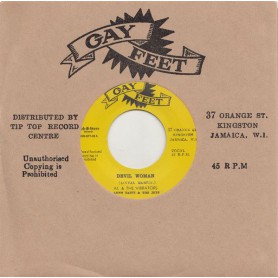 (7") AL & THE VIBRATORS, LYNN TAITT & THE JETS - DEVIL WOMAN / AL & THE VIBRATORS, BORIS GARDINER & THE GAYSTERS ‎– CHECK UP