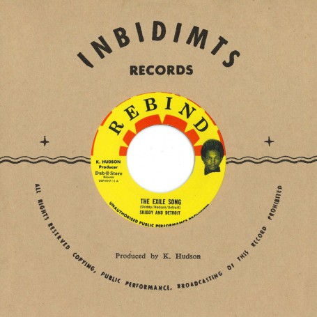 (7") SKIDDY AND DETROIT-  THE EXILE SONG / BUNNY GALE ‎– IN THE BURNING SUN JOH-HO