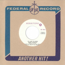 (7") HENRY BUCKLEY WITH MERRITONE ALL STARS ‎– I'D LIKE TO KNOW / LYNN TAITT AND THE JETS WITH MERRITONE ALL STARS - SOUL SHOT