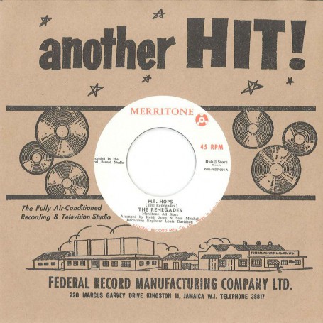 (7") THE RENEGADES - MR. HOPS / OSWALD SEWELL ‎- OH MY LOVE