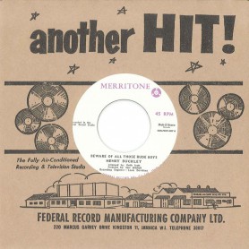 (7") HENRY BUCKLEY ‎– BEWARE OF ALL THOSE RUDE BOYS / IF I AM RIGHT