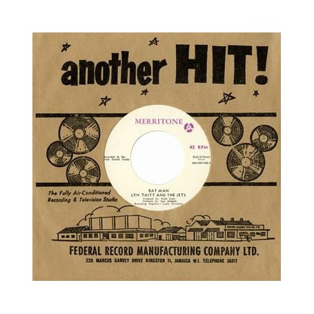 (7") LYN TAITT & THE JETS ‎– BATMAN (REHEARSAL) - BATMAN (EARLY TAKE)