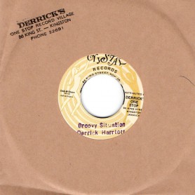 (7") DERRICK HARRIOTT - GROOVY SITUATION / CANDY