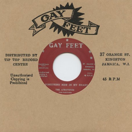 (7") THE AFROTONES - SOMETHING NEW IN MY  HEART / THE CONQUERERS - COME TO THE DANCE