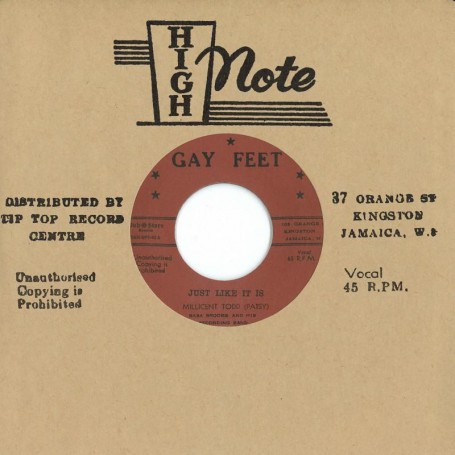 (7") MILLICENT TODD (PATSY) ‎– JUST LIKE IT IS / I TELL MYSELF