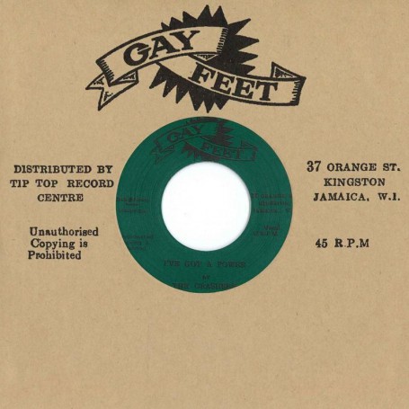 (7") THE CRASHERS - MR D.J. / THE CONQUERORS ‎– I'VE GOT A POWER