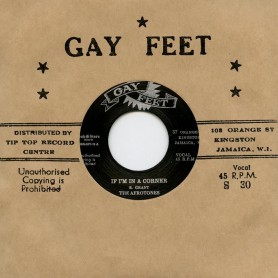 (7") THE AFROTONES ‎– IF I'M IN A CORNER / LYNN TAITT & THE JETS - THE HIP HUG