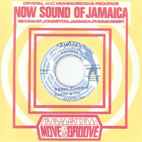 (7") RAMON & THE CRYSTALITES - GOLDEN CHICKENS / BONGO HERMAN & LES ‎– HAIL I