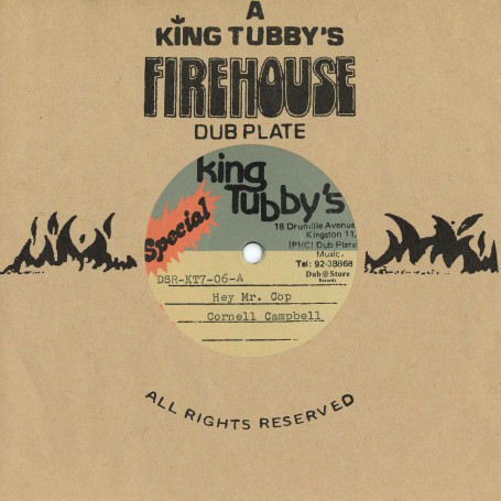 (7") CORNELL CAMPBELL - HEY MR. COP / CORNELL CAMPBELL & THE JAYS ‎– NOTHING DON'T COME EASY