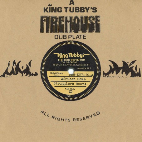 (7") STRUGGLERS ROOTS - AFRICAN HOME / SUPER BLACK ‎– CASSANOVA