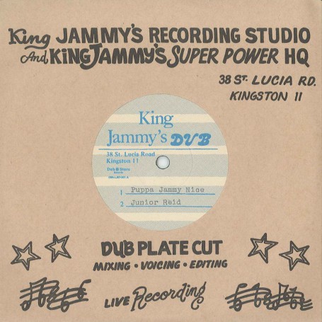 (7") JUNIOR REID - PUPPA JAMMY NICE / LITTLE JOHN ‎– JAMMYS HAS COME