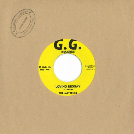 (7") THE MAYTONES - LOVING REGGAE / G.G. RHYTHM SECTION ‎–  ROUGH NECK