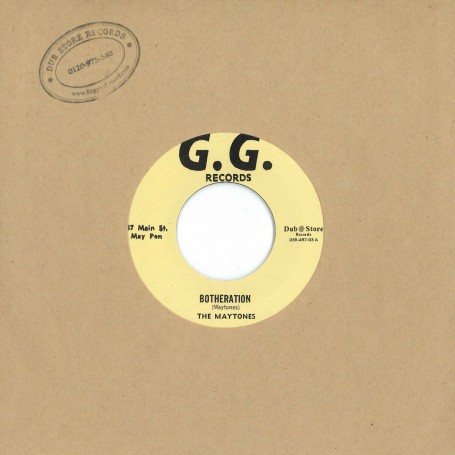 (7") THE MAYTONES - BOTHERATION / THE G.G. RHYTHM SECTION ‎– TNT