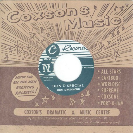 (7") DON DRUMMOND ‎– DON D SPECIAL / FIDEL