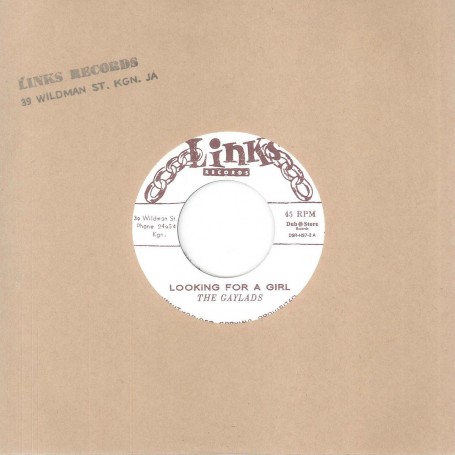 (7") THE GAYLADS ‎– LOOKING FOR A GIRL / AREN'T YOU THE GUY