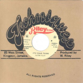 (7") ALTON ELLIS / VIN GORDON ‎– IT'S YOUR THING