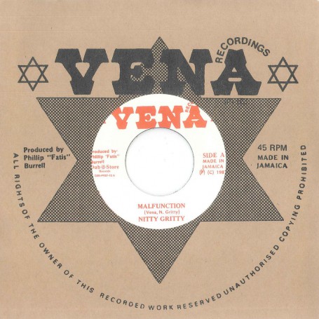 (7") NITTY GRITTY ‎– MALFUNCTION / VERSION