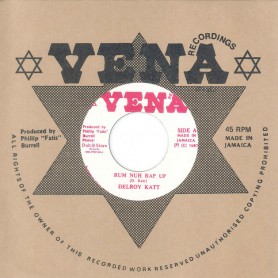 (7") DELROY KATT ‎– RUM NUH RAP UP / VERSION