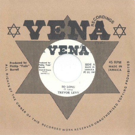 (7") TREVOR LEVY ‎– SO LONG / VERSION