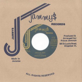 (7") PRINCE JUNIOR ‎– CRUCIAL BOY / VERSION