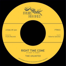 (7") TIME UNLIMITED - RIGHT TIME COME / HIGH TIMES PLAYERS - DUB TIME COME