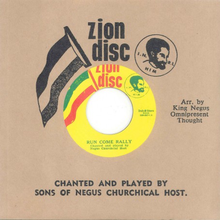 (7") SONS OF NEGUS ‎– RUN COME RALLY / ALL YE SAINTS