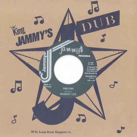 (7") ROBERT LEE ‎– DREAMS / VERSION