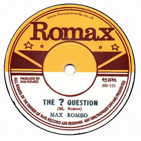 (7") MAX ROMEO - THE ? QUESTION / RON WILSON - RAT POISON