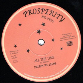 (12") DELROY WILLIAMS - ALL THE TIME / JAH BULL - WE KNOW WHERE WE ARE GOING