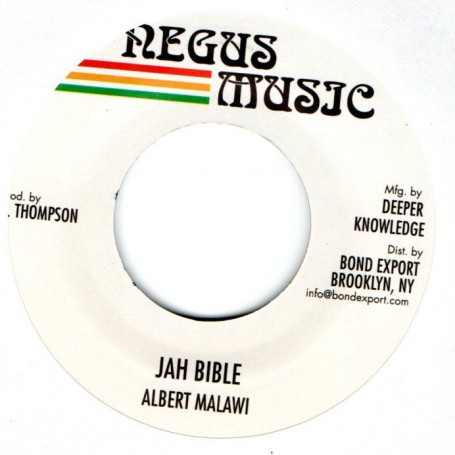 (7") ALBERT MALAWI - JAH BIBLE / VERSION